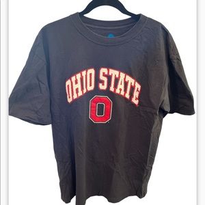 Black Ohio State Buckeyes Short Sleeve Shirt